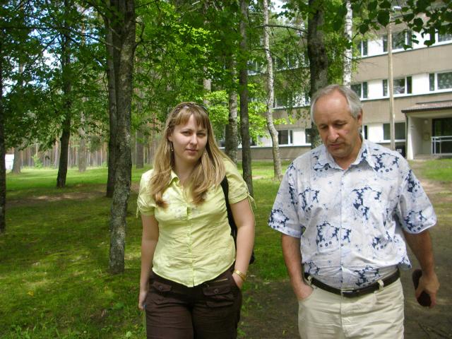 Viktoria Baškite ja Leonid Rohovoy